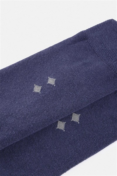 Lacivert Düz Çorap