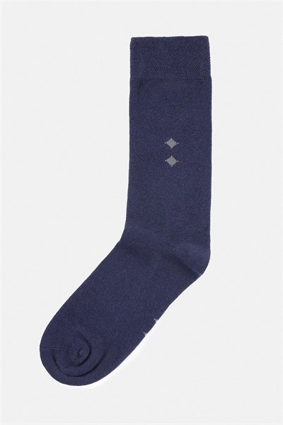 Lacivert Düz Çorap