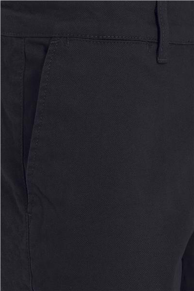 Lacivert Regular Armürlü Pantolon