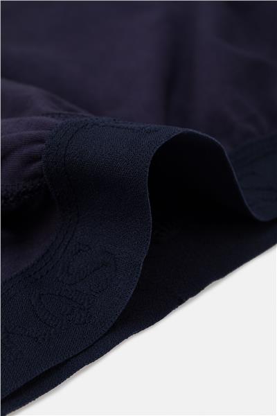 Lacivert Regular Düz Boxer