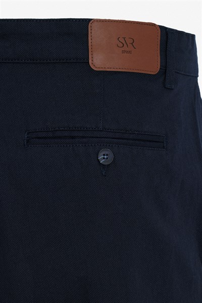 Lacivert Regular Casual Pantolon