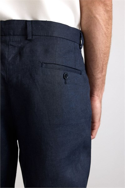 Lacivert Regular Düz 2 İplik Normal Bel Kolay Ütülenebilir Jogger Pantolon