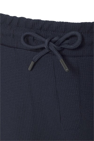 Lacivert Regular Düz Jogger Pantolon