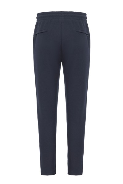 Lacivert Regular Düz Jogger Pantolon