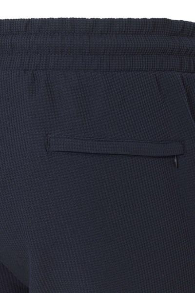 Lacivert Regular Düz Jogger Pantolon