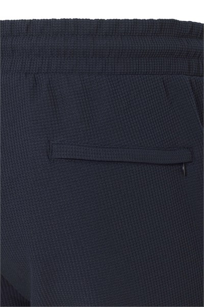 Lacivert Regular Düz Jogger Pantolon