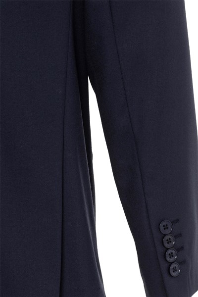 Lacivert Regular Düz Mono Yaka 6 Drop Klasik Takım Elbise