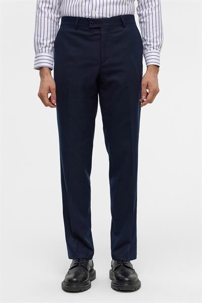 Lacivert Regular Düz Pantolon