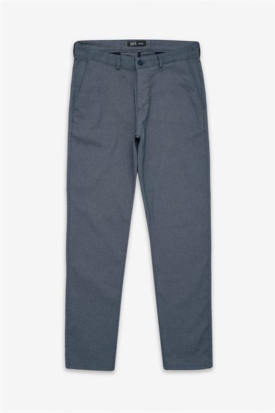 Lacivert Slim Casual Pantolon