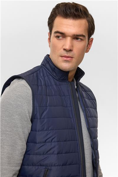 Lacivert Slim Dolum Mont