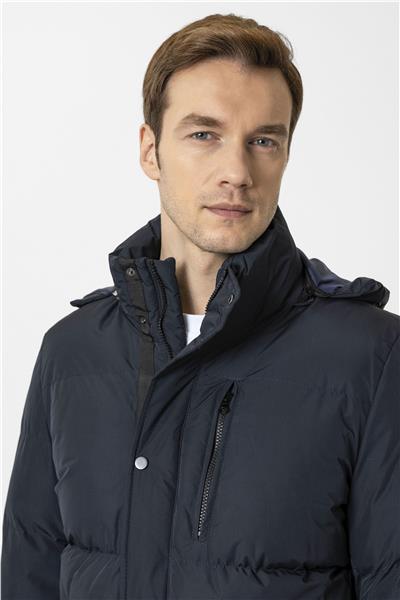 Lacivert Slim Dolum Mont