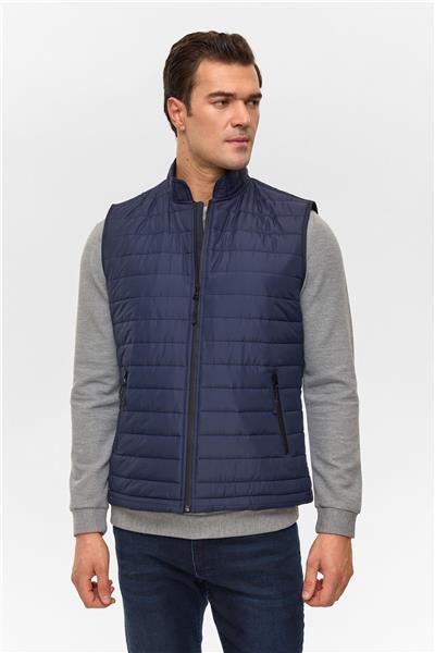 Lacivert Slim Dolum Mont