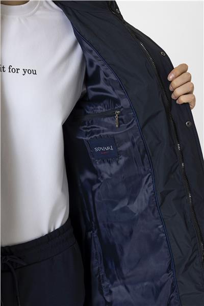 Lacivert Slim Dolum Mont