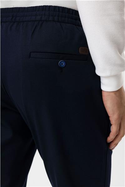 Lacivert Slim Fit Düz Pantolon