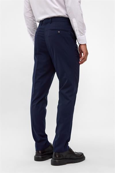Lacivert Slim Fit Düz Pantolon