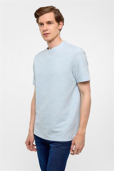 Mavi Regular Armürlü Bisiklet Yaka Tişört