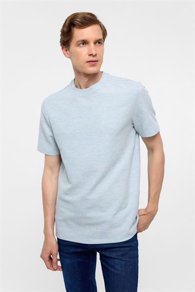 Mavi Regular Armürlü Bisiklet Yaka Tişört