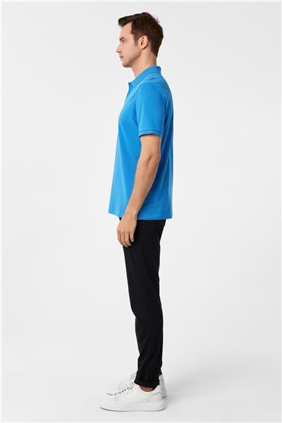 Mavi Regular Armürlü Polo Yaka Tişört