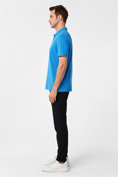 Mavi Regular Armürlü Polo Yaka Tişört