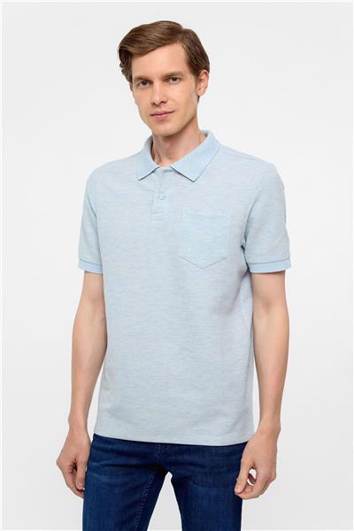 Mavi Regular Armürlü Polo Yaka Tişört