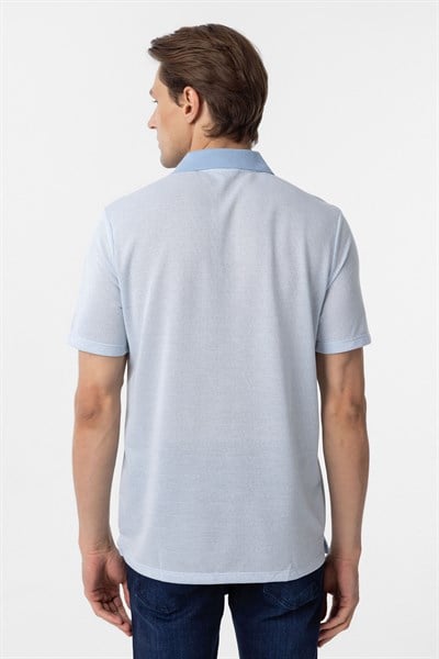 Mavi Regular Armürlü Polo Yaka Tişört