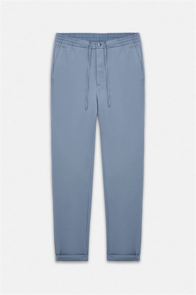 Mavi Slim Düz Jogger Pantolon