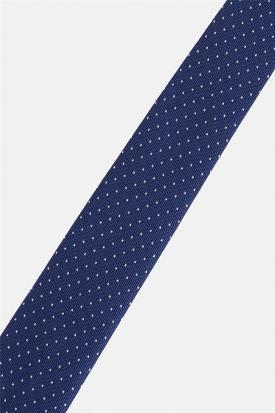 Parlament Mavi Baskılı Kravat