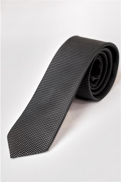Siyah Baskılı Kravat