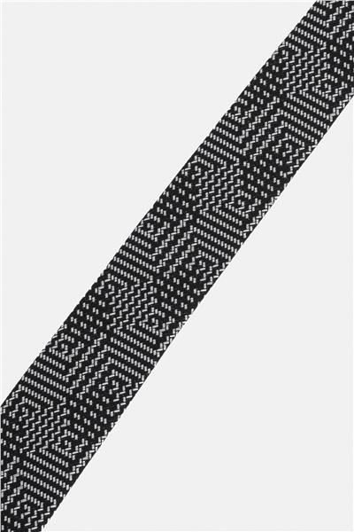 Siyah Baskılı Kravat