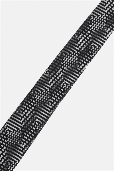 Siyah Baskılı Kravat