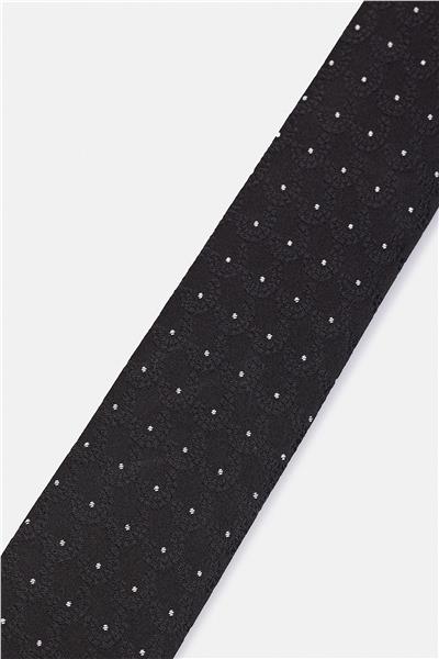Siyah Baskılı Kravat