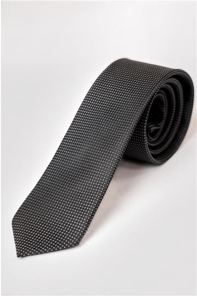 Siyah Baskılı Kravat