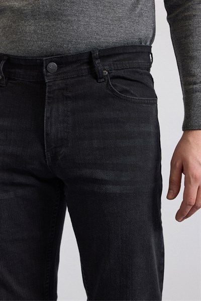 Siyah Denim Pantolon