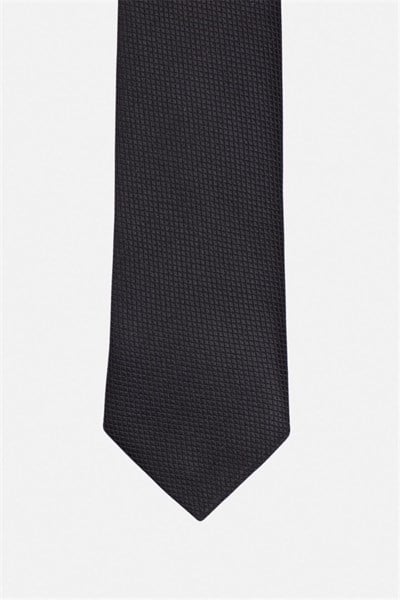 Siyah Düz Kravat