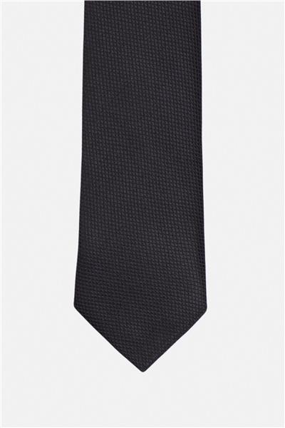 Siyah Düz Kravat