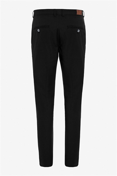 Siyah Regular Casual Pantolon