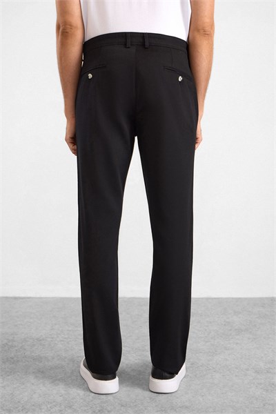 Siyah Regular Casual Pantolon