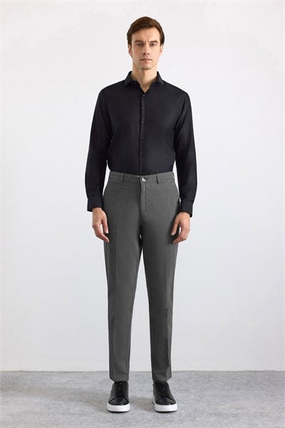 Siyah Regular Casual Pantolon