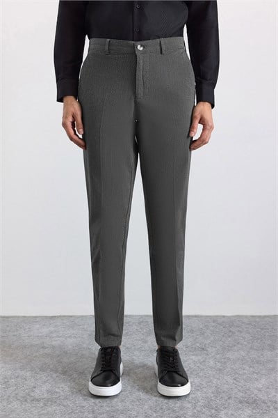 Siyah Regular Casual Pantolon