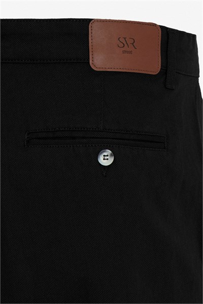 Siyah Regular Casual Pantolon