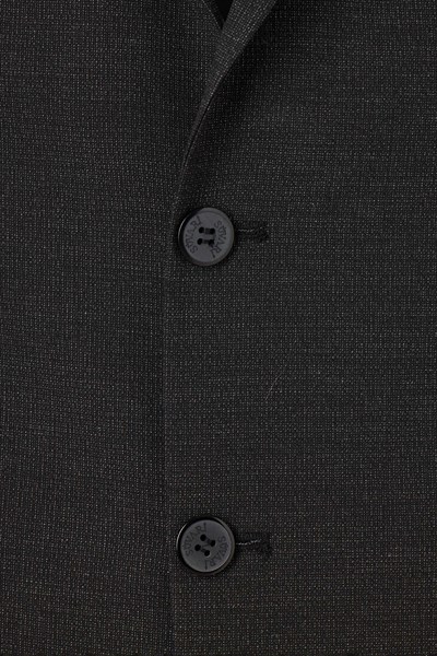 Siyah Regular Sivri Yaka 6 Drop Takım Elbise