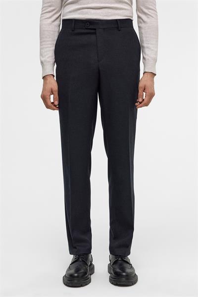 Siyah Slim 5 Cep Kalıp Düz Pantolon