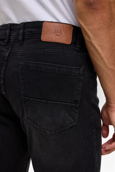 Siyah Slim Denim Pantolon