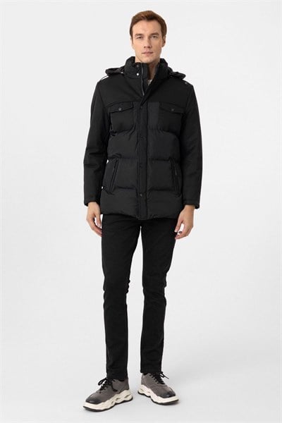 Siyah Slim Dolum Mont