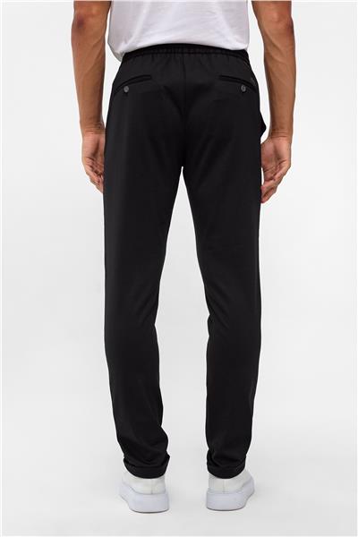 Siyah Slim Fit Jogger Pantolon