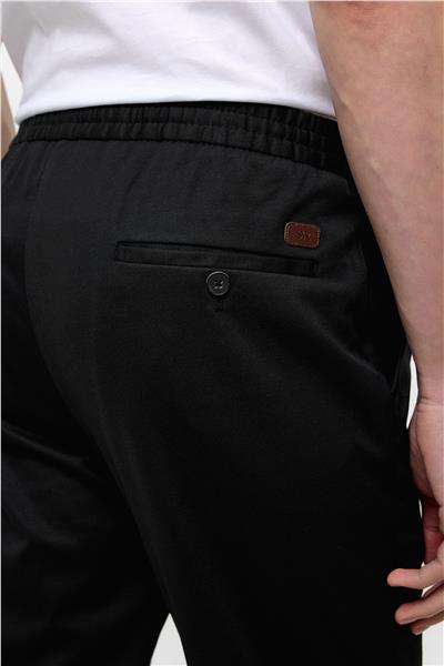 Siyah Slim Fit Düz Pantolon