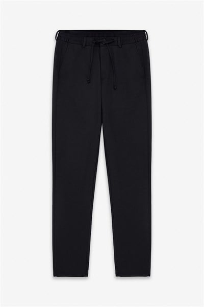 Siyah Slim Jogger Pantolon