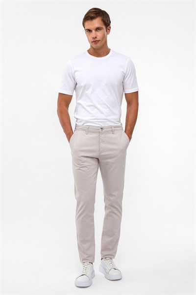 Taş Regular Armürlü Chino Pantolon