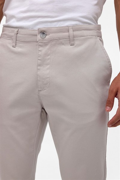 Taş Regular Armürlü Chino Pantolon