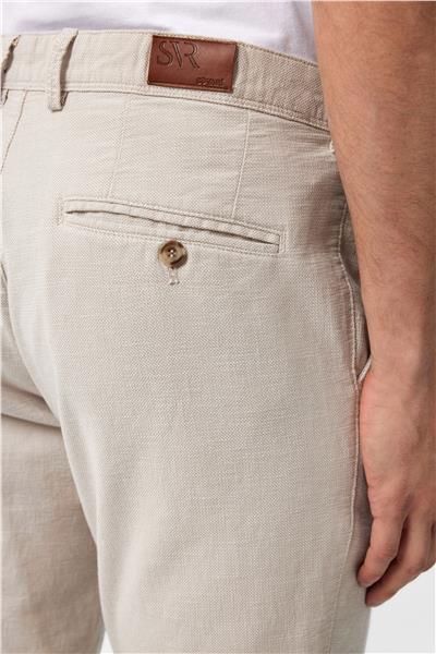 Taş Slim Fit Armürlü Kanvas Pantolon